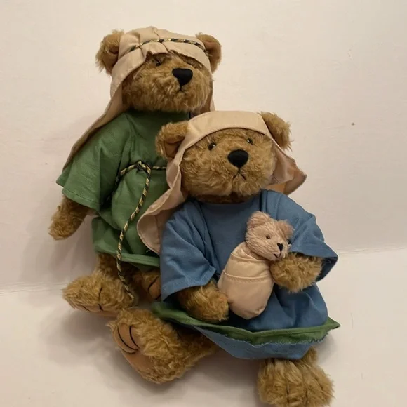 Terry’s Village - Nativity plush jointed Bears  - @10” in height - Picture 9 of 9
